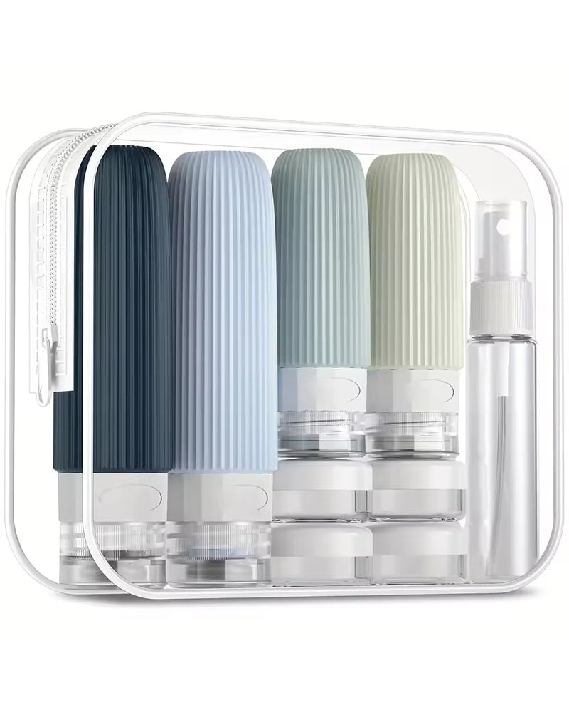 TRAVEL ESSENTIALS BOTTLE SET