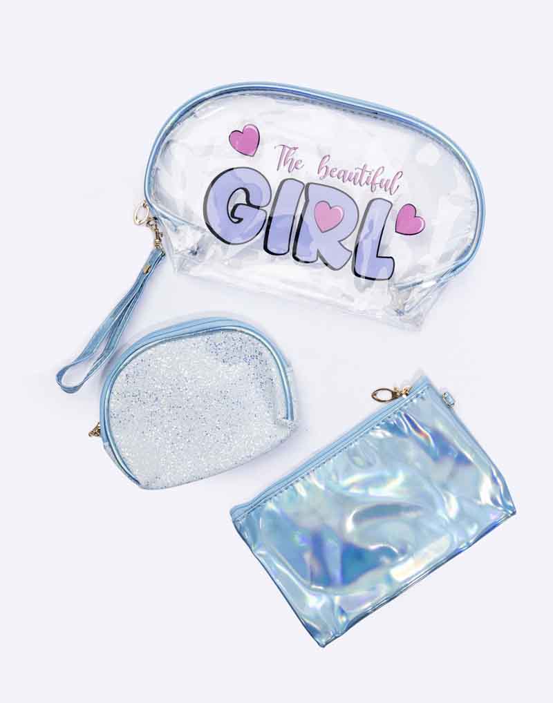 Washbag Makeup Travel Pouch, Cosmetic Bag