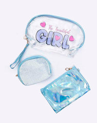 Washbag Makeup Travel Pouch, Cosmetic Bag