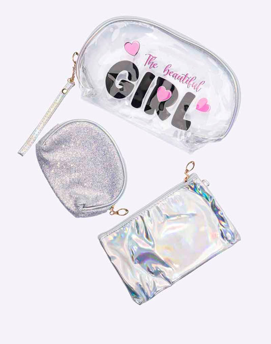 Washbag Makeup Travel Pouch, Cosmetic Bag