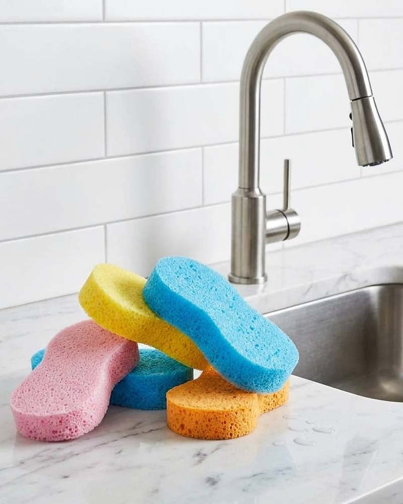 Absorbent Cleaning Sponge, for Multipurpose Cleaning
