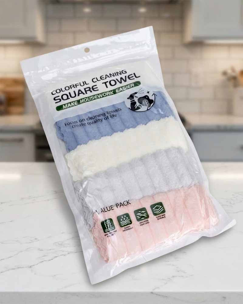 MICROFIBER CLEANING CLOTHS 05 pcs