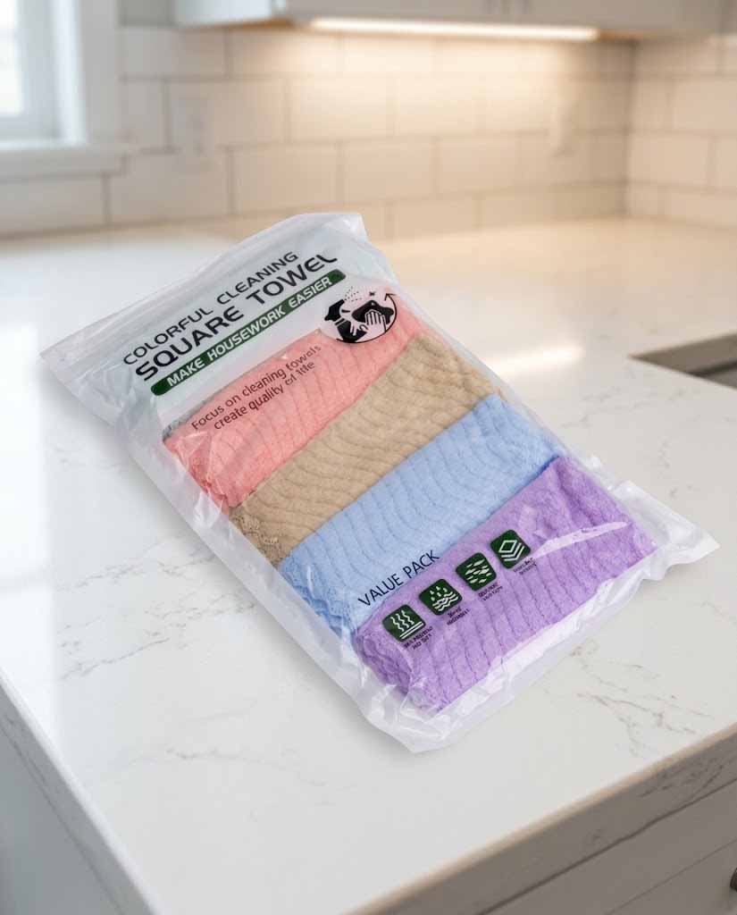 MICROFIBER CLEANING CLOTHS 05 pcs