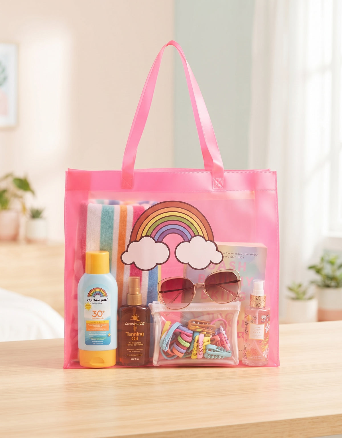 Neon Tote Bag