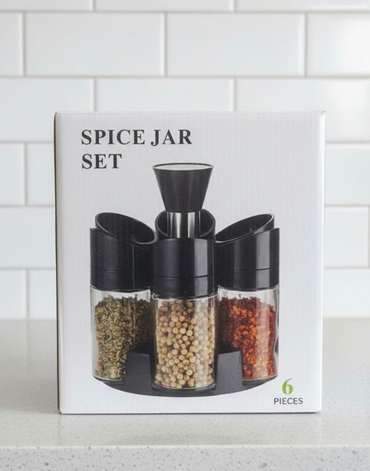 Spice Rack Container 6pcs