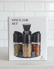 Spice Rack Container 6pcs