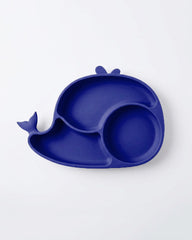 Kids Silicone Plate with Suction Cup - Non-slip Feeding Tray