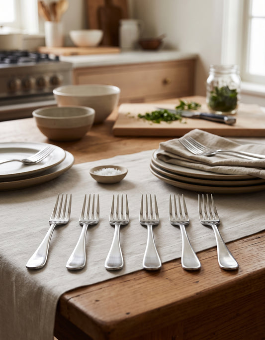 STEEL FORKS 06 PCS