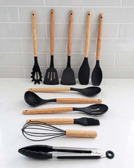 NON-STICK SLICONE KITCHEN UTENSIL SET