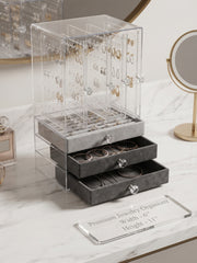 Transparent Jewelry Makeup Organizer