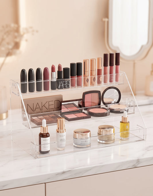 Three Layer Cosmetic Storage Organizer