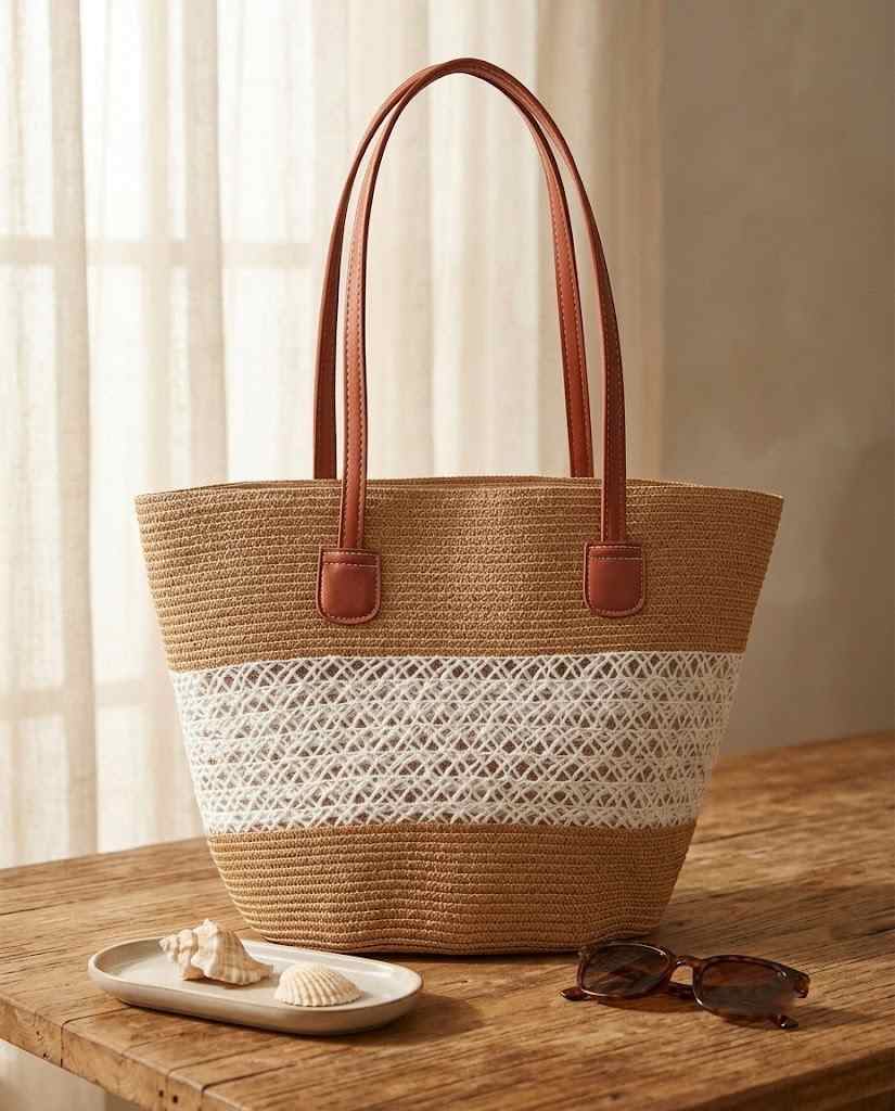 Ladies Shoulder Beach Bag