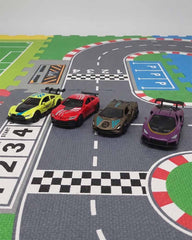 DIE-CAST RACE CAR 4pcs