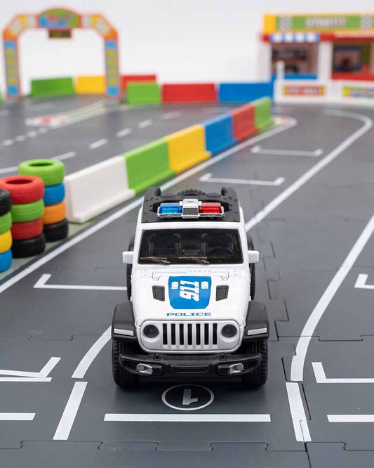 DIE-CAST 1:36 Scale Police Car