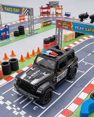 DIE-CAST 1:36 Scale Police Car