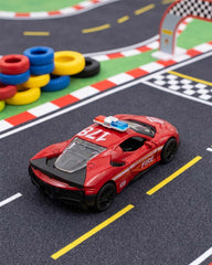 DIE-CAST 1:36 Scale Police Car