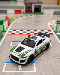 DIE-CAST 1:36 Scale Police Car