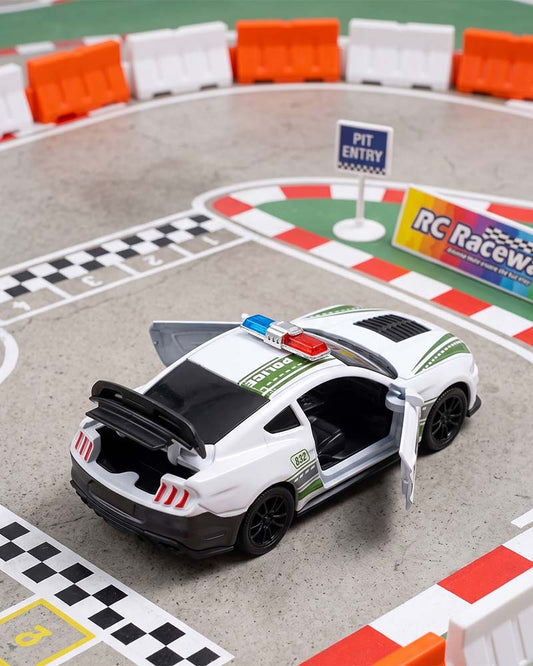 DIE-CAST 1:36 Scale Police Car