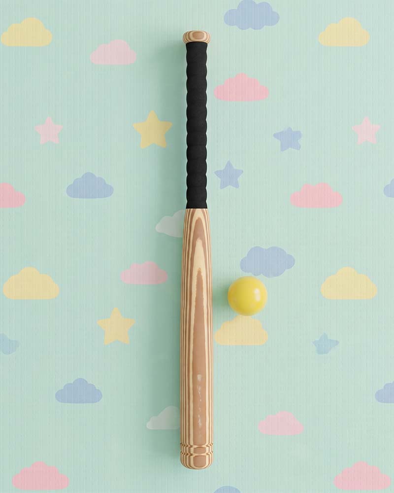 BASEBALL BET & BALL TOY SET