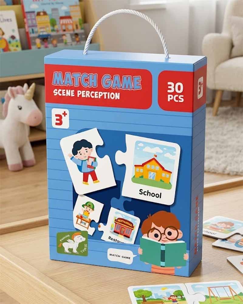 Kids Educational Toy Match Game - 30pcs
