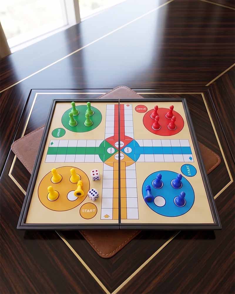Ludo Magnetic Board Game 6+