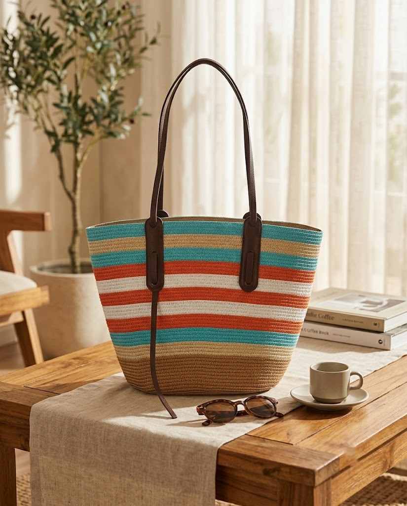 Ladies Shoulder Beach Bag