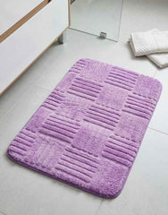 Plush Bedside Mats Non-slip Rectangular Carpet
