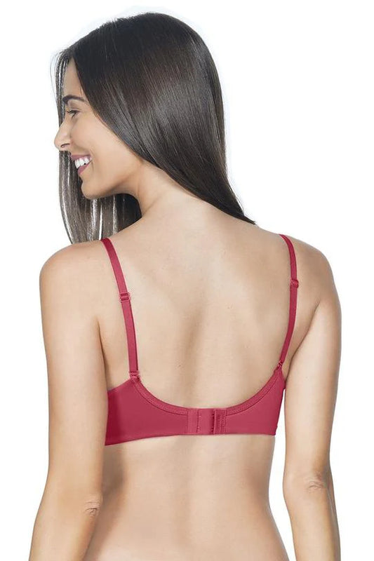 E Smooth Moves Bra-BRA10605 Festive Red