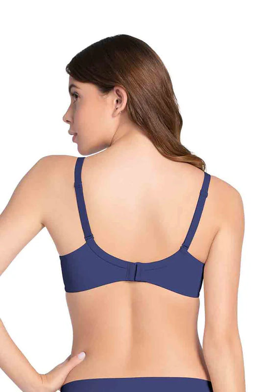Amante Smooth Moves Bra-BRA10605 Skipper Blue