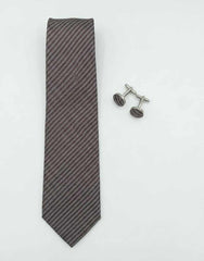 Mens Cufflinks With Tie