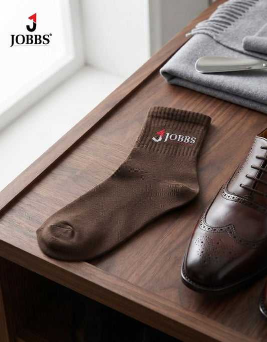 JOBBS PLAIN HALF GENTS SOCKS