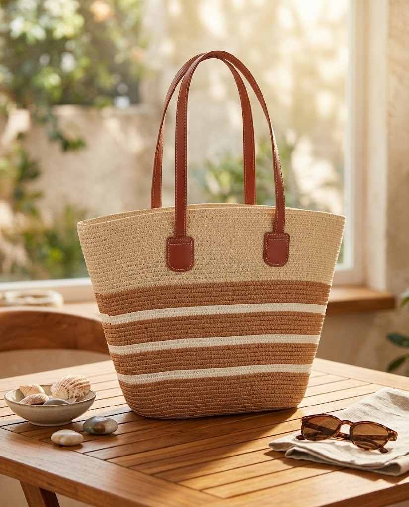 Ladies Shoulder Beach Bag