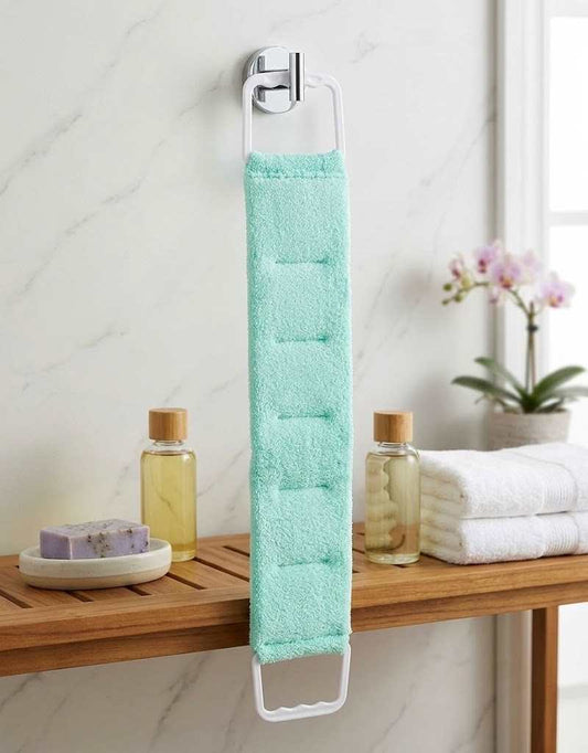 EXFOLIATING SHOWER BACK SCRUBBER