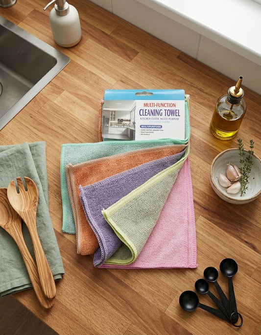 5-PCS  MULTI-FUNCTION CLEANING TOWEL