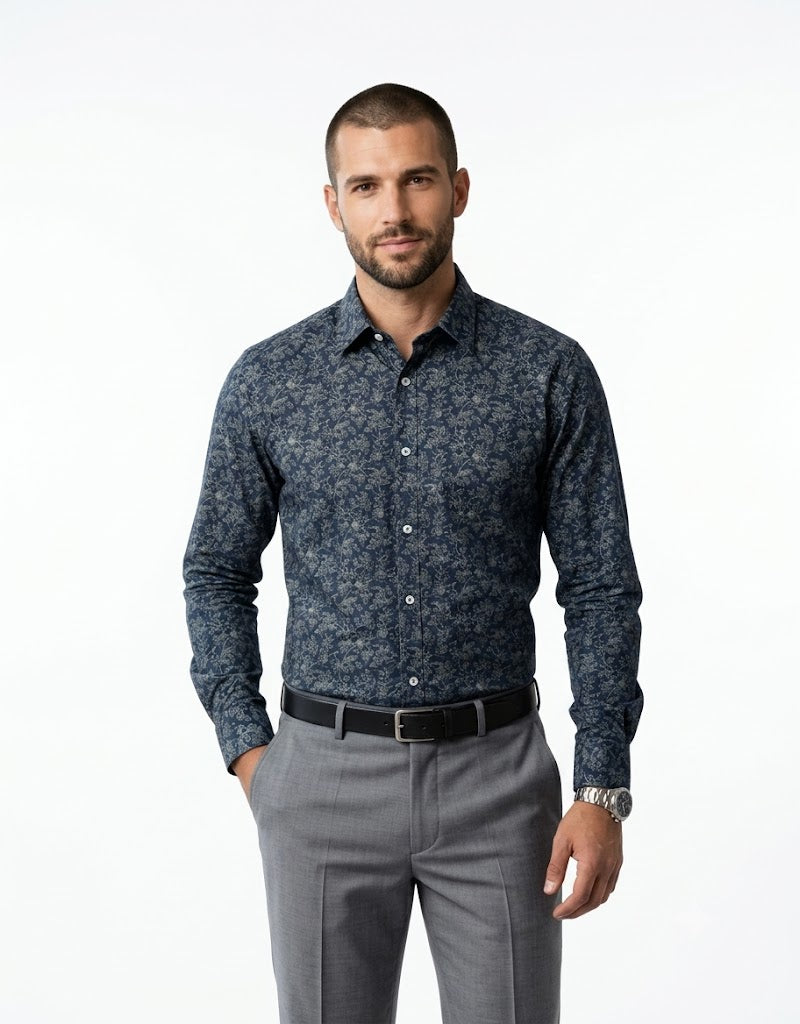 Jobbs mens long sleeve formal shirt