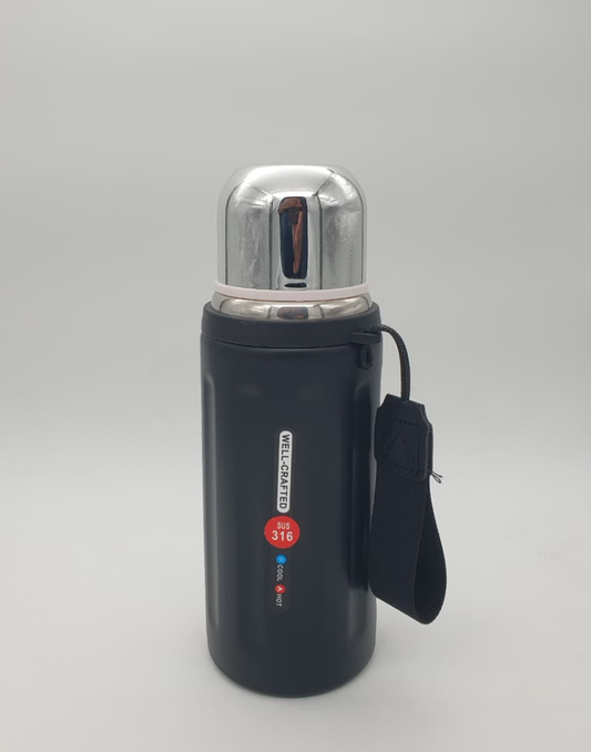 STAINLESS STEEL VACUUM BOTTLE - 600ml