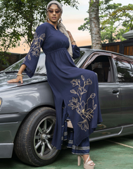 EMBROIDERED DRESS