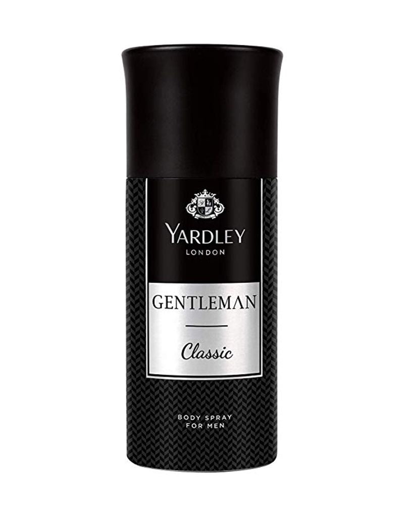 Yardley Gentleman Classic Body Spray For Men, 150ml