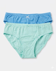 LADIES PLAN  PANTIES 2 IN 1 PACK
