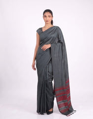 ETHNIC FUSION HANDLOOM SAREE