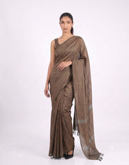 ETHNIC FUSION HANDLOOM SAREE