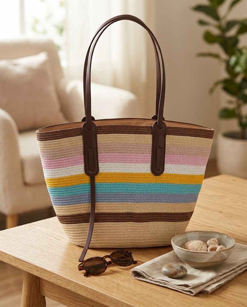 Ladies Shoulder Beach Bag
