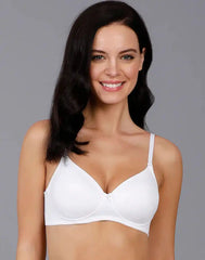 Amante Smooth Charm Bra-BRA10606 White