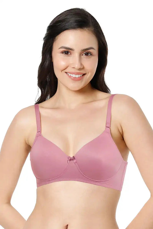 Amante Smooth Charm Bra-BRA10606 Mesa Rose