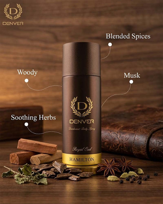 DENVER Hamilton Royal Oud Body Spray 150ml