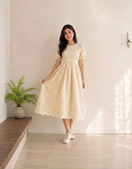 GIVO EMBROIDERED DRESS