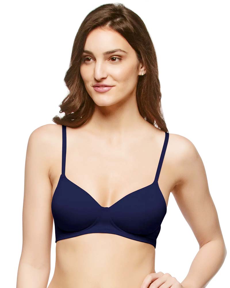 Amante Carefree Casuals Bra - Medieval Blue EB003