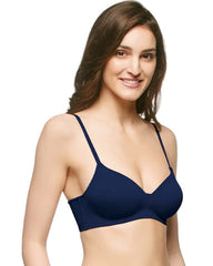 Amante Carefree Casuals Bra - Medieval Blue EB003