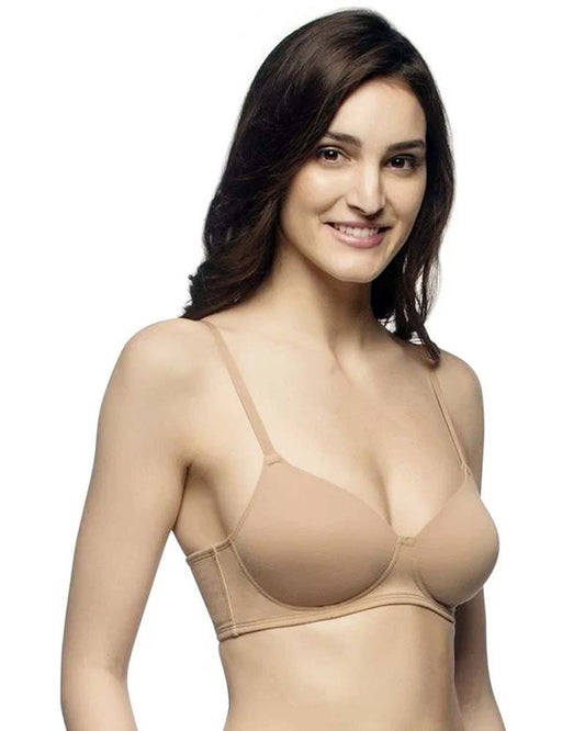 Amante Carefree Casuals Bra - Sandalwood EB003