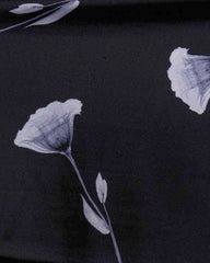 ETHNIC FUSION PRINTED SILK SAREE